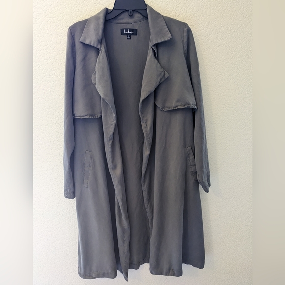 Lulus Happily Weather After Olive Green Trench Coat - Picture 3 of 9